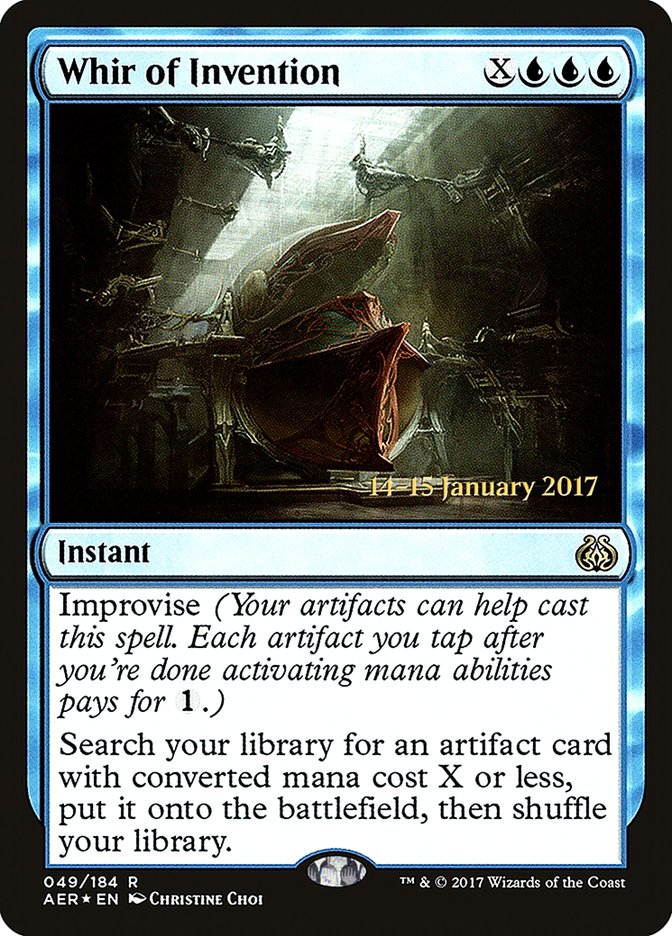 Whir of Invention [Aether Revolt Prerelease Promos] | A1Comics