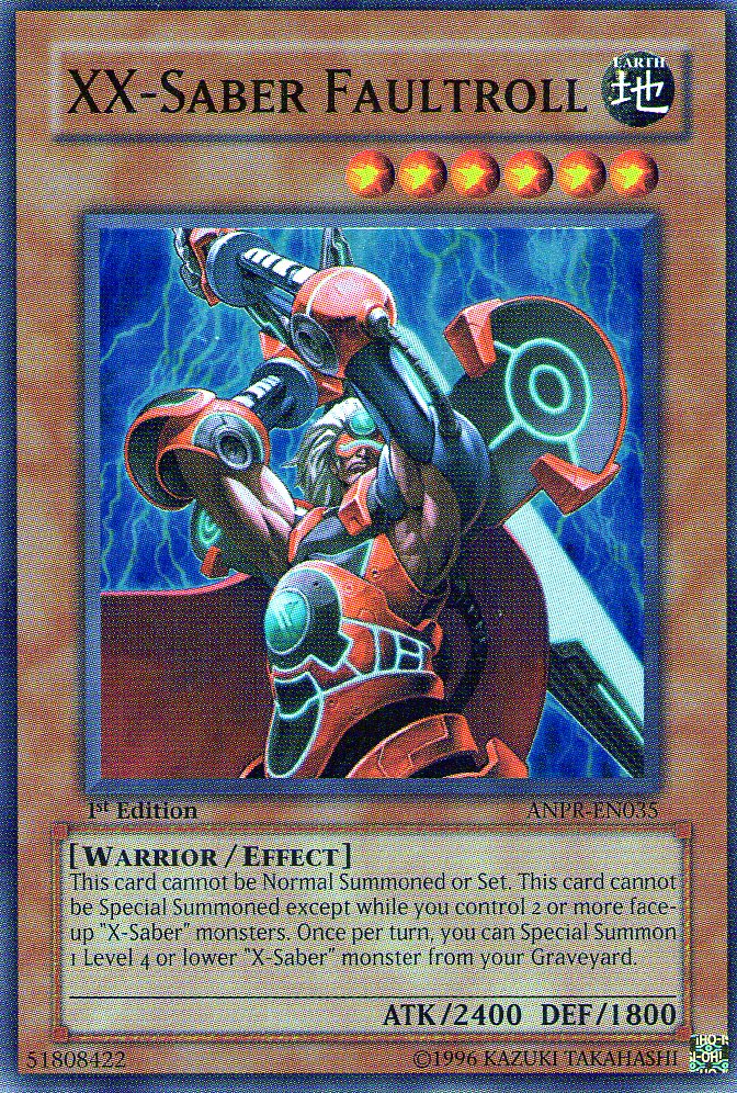 XX-Saber Faultroll [ANPR-EN035] Super Rare | A1Comics