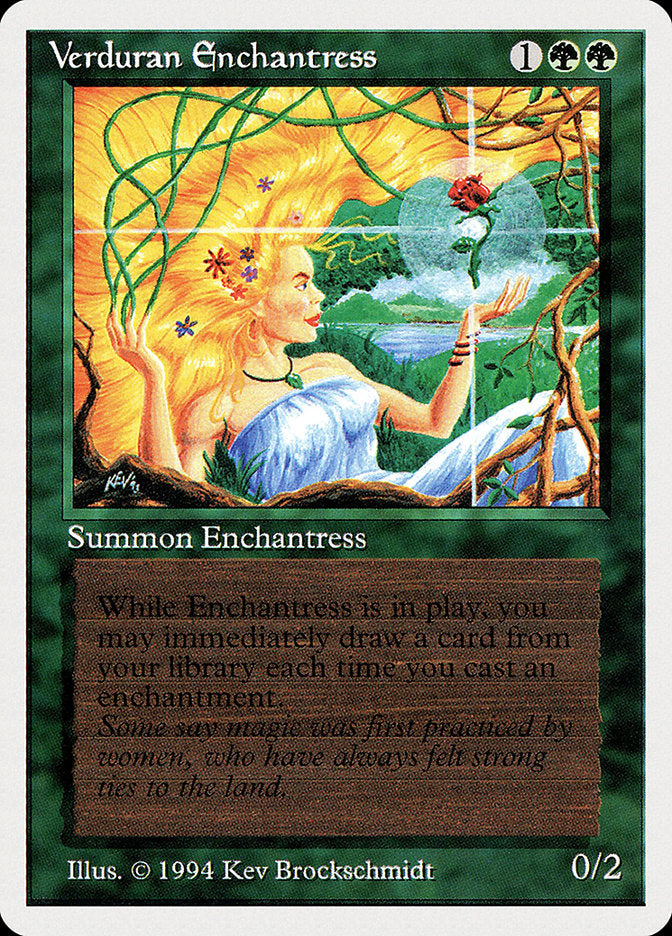 Verduran Enchantress [Summer Magic / Edgar] | A1Comics