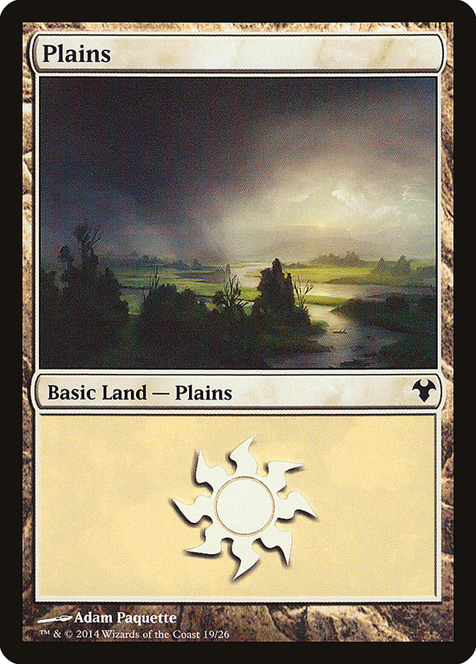 Plains (19) [Modern Event Deck 2014] | A1Comics