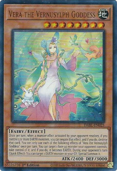 Vera the Vernusylph Goddess [DABL-EN025] Ultra Rare | A1Comics