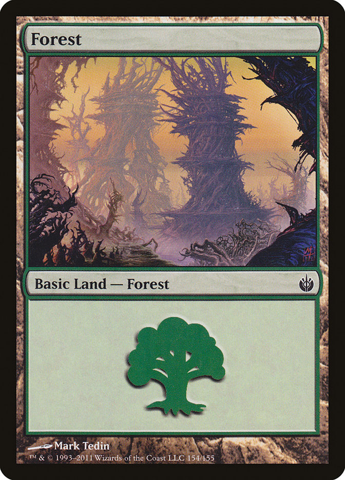 Forest (154) [Mirrodin Besieged] | A1Comics