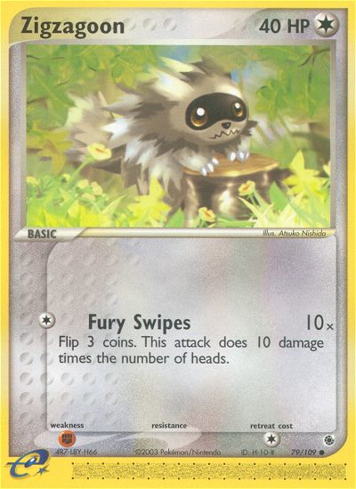 Zigzagoon (79/109) [EX: Ruby & Sapphire] | A1Comics