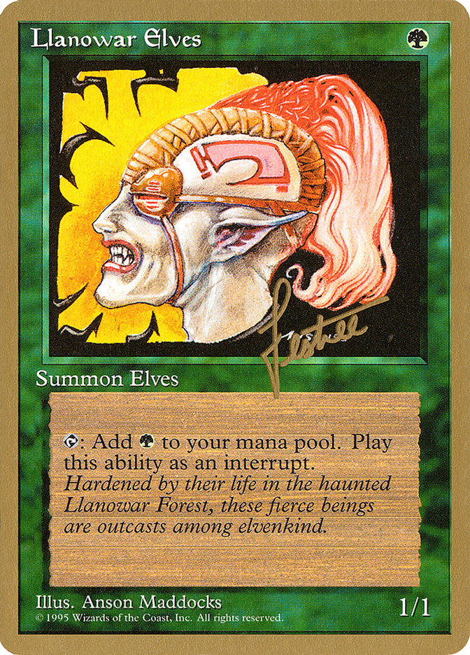 Llanowar Elves (Bertrand Lestree) [Pro Tour Collector Set] | A1Comics