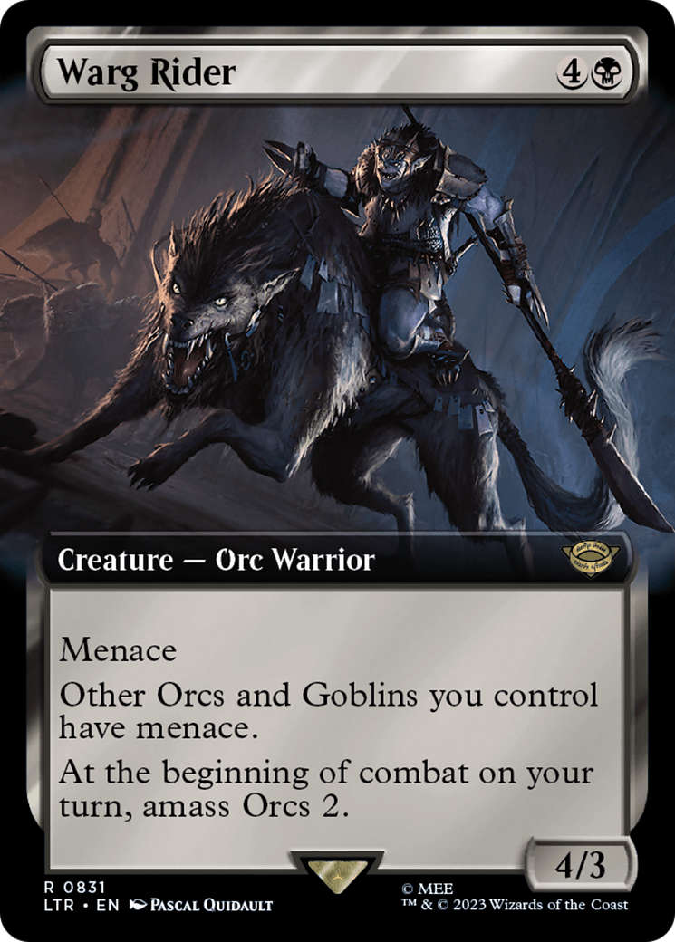 Warg Rider (Extended Art) [The Lord of the Rings: Tales of Middle-Earth] | A1Comics