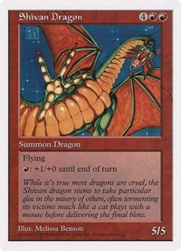 Shivan Dragon (Oversized) [Oversize Cards] | A1Comics