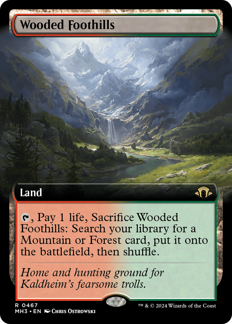 Wooded Foothills (Extended Art) [Modern Horizons 3] | A1Comics