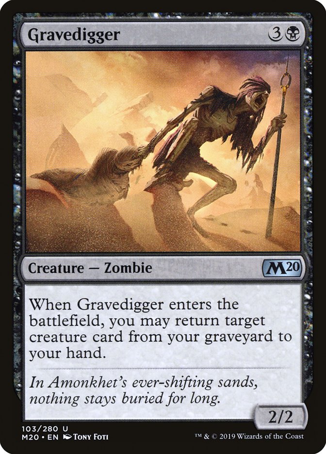 Gravedigger [Core Set 2020] | A1Comics