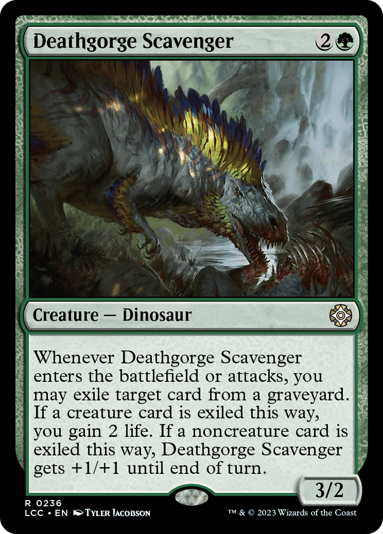 Deathgorge Scavenger [The Lost Caverns of Ixalan Commander] | A1Comics