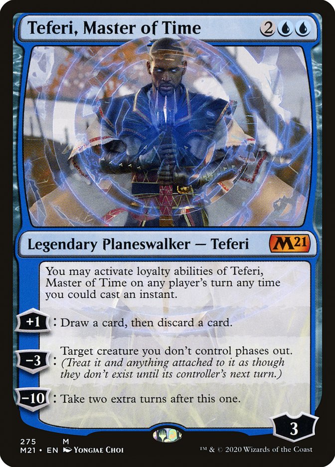 Teferi, Master of Time (275) [Core Set 2021] | A1Comics