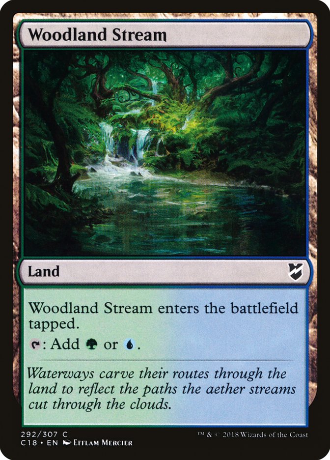 Woodland Stream [Commander 2018] | A1Comics