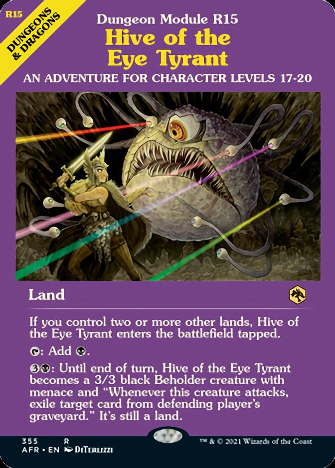 Hive of the Eye Tyrant (Dungeon Module) [Dungeons & Dragons: Adventures in the Forgotten Realms] | A1Comics