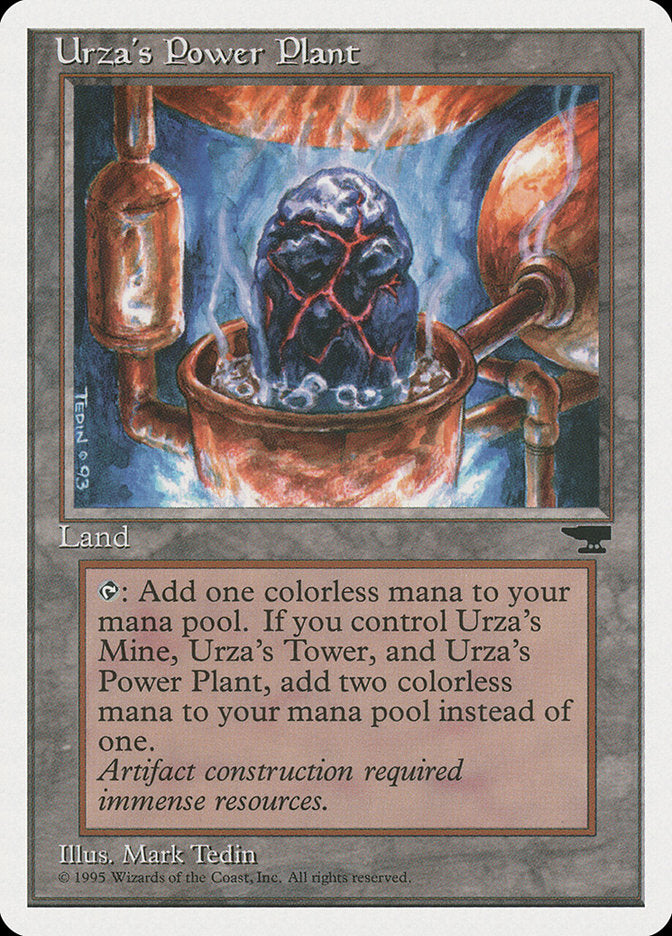 Urza's Power Plant (Boiling Rock) [Chronicles] | A1Comics