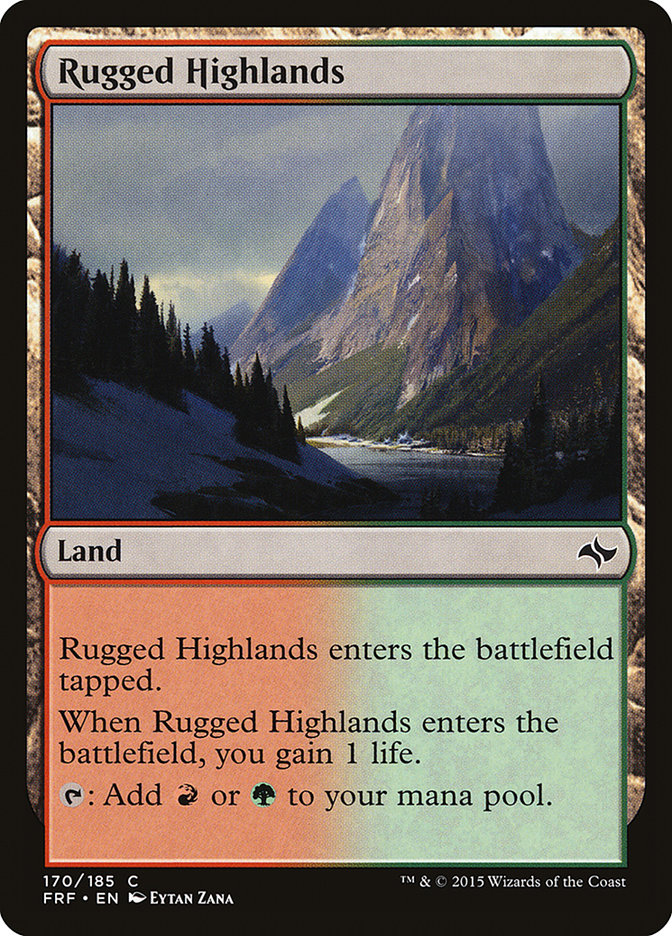 Rugged Highlands [Fate Reforged] | A1Comics