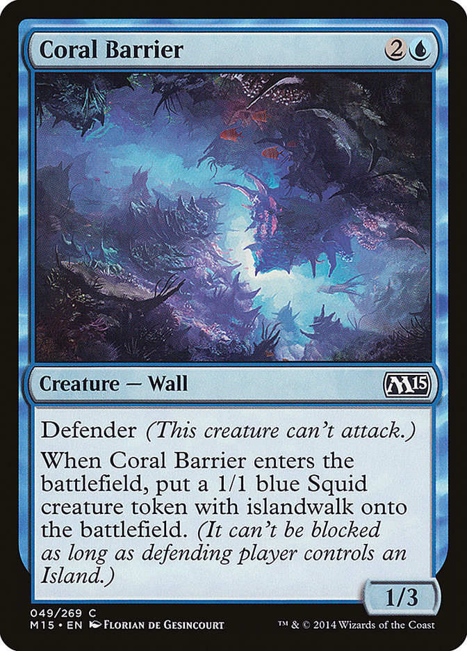 Coral Barrier [Magic 2015] | A1Comics