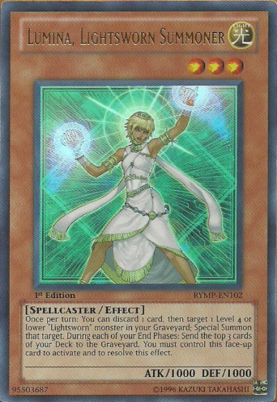 Lumina, Lightsworn Summoner [RYMP-EN102] Ultra Rare | A1Comics