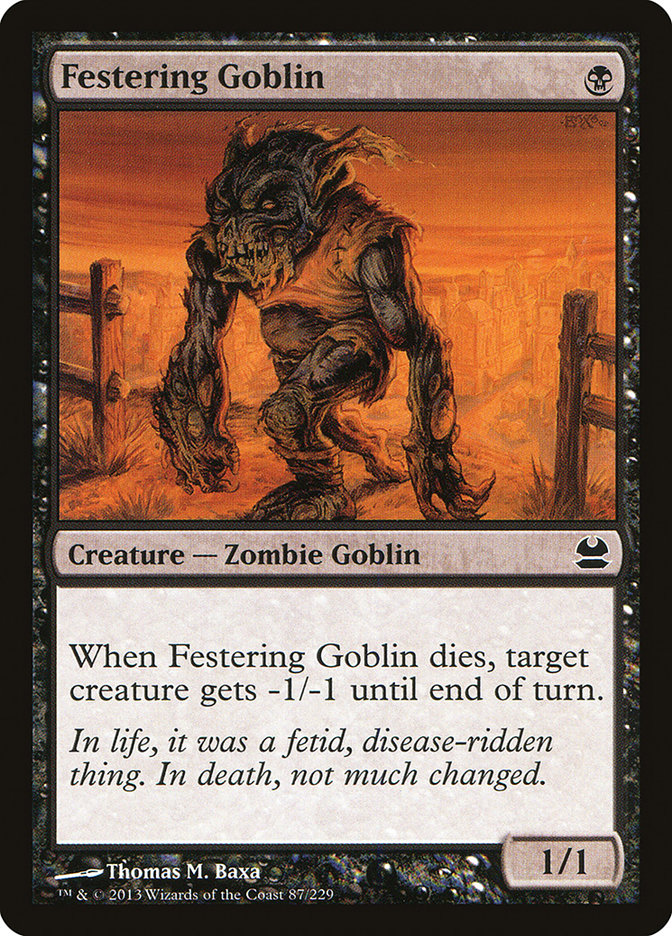 Festering Goblin [Modern Masters] | A1Comics