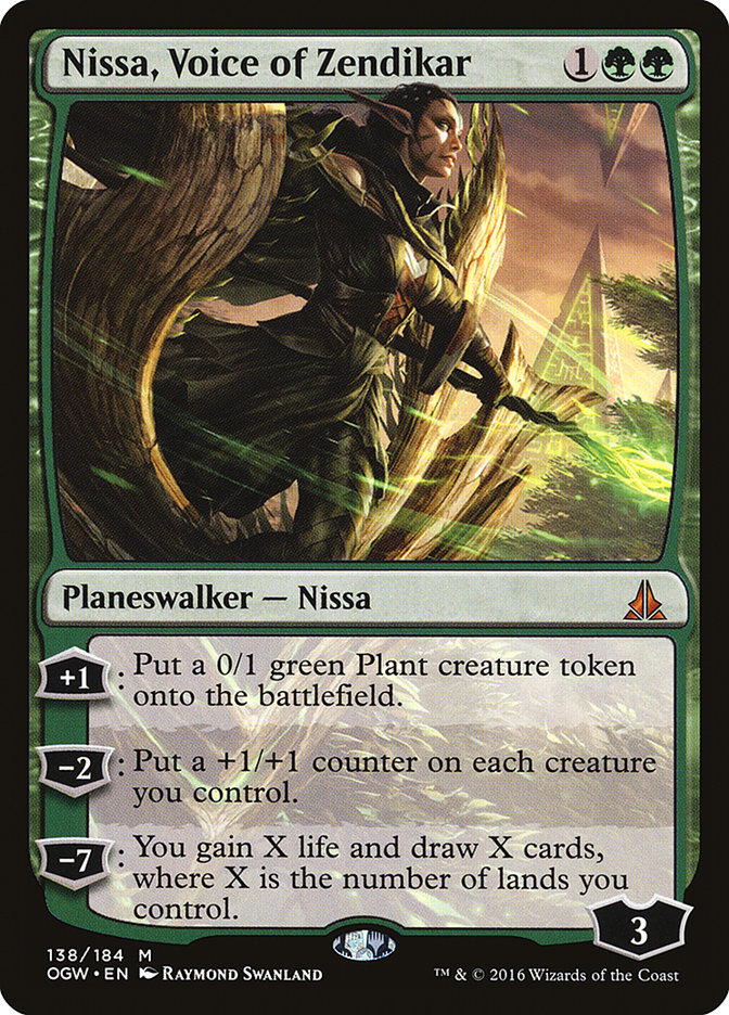 Nissa, Voice of Zendikar [Oath of the Gatewatch] | A1Comics