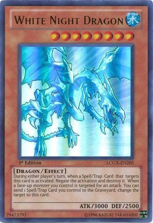 White Night Dragon [LCGX-EN205] Ultra Rare | A1Comics