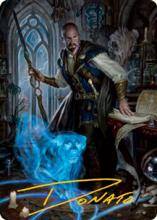 Mordenkainen Art Card (Gold-Stamped Signature) [Dungeons & Dragons: Adventures in the Forgotten Realms Art Series] | A1Comics