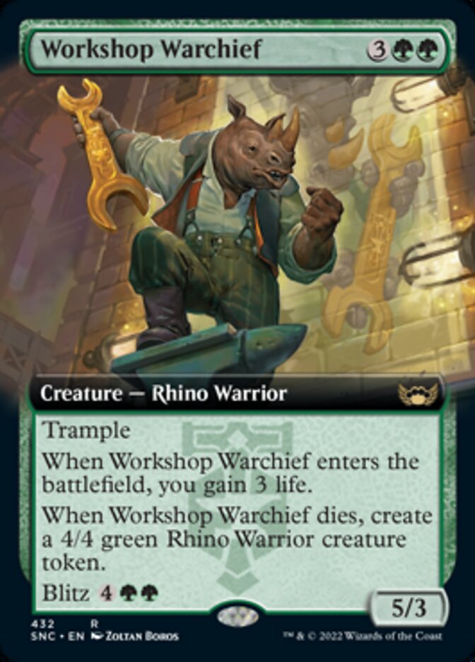 Workshop Warchief (Extended Art) [Streets of New Capenna] | A1Comics