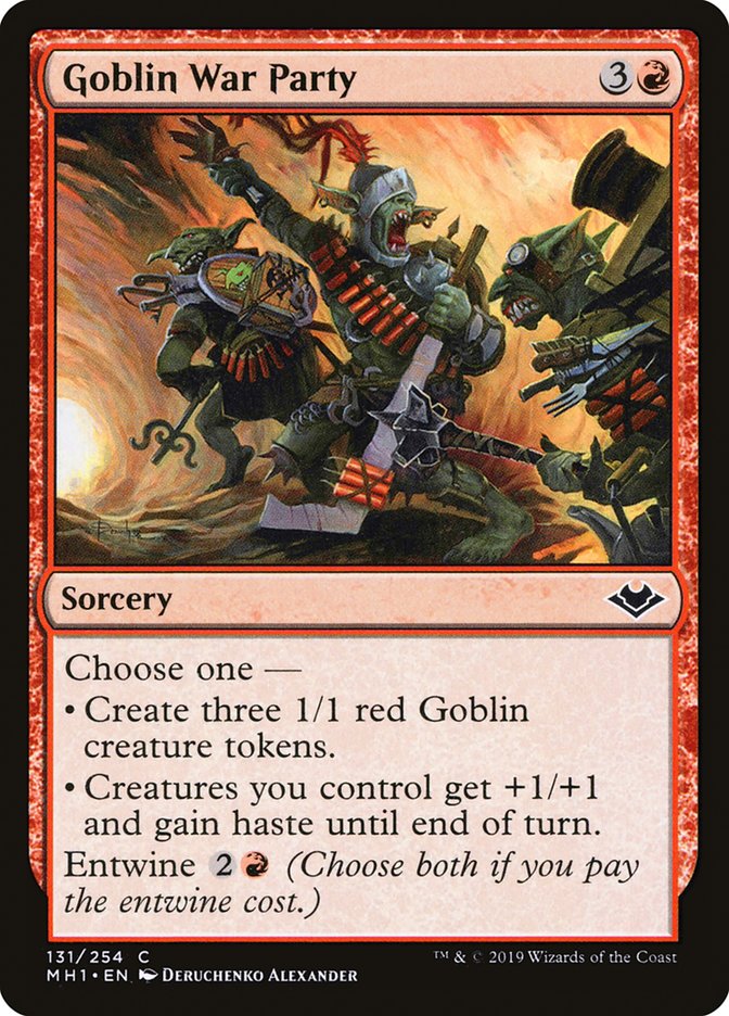 Goblin War Party [Modern Horizons] | A1Comics