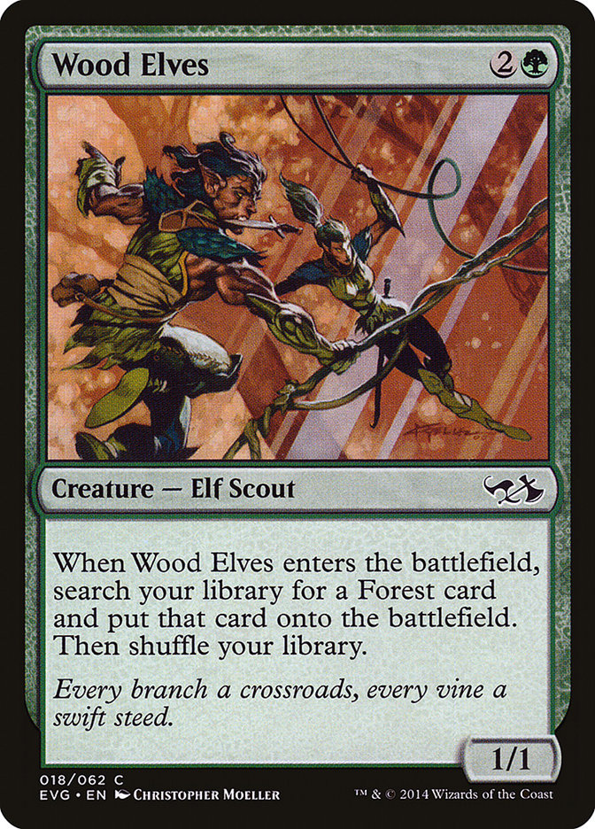 Wood Elves (Elves vs. Goblins) [Duel Decks Anthology] | A1Comics