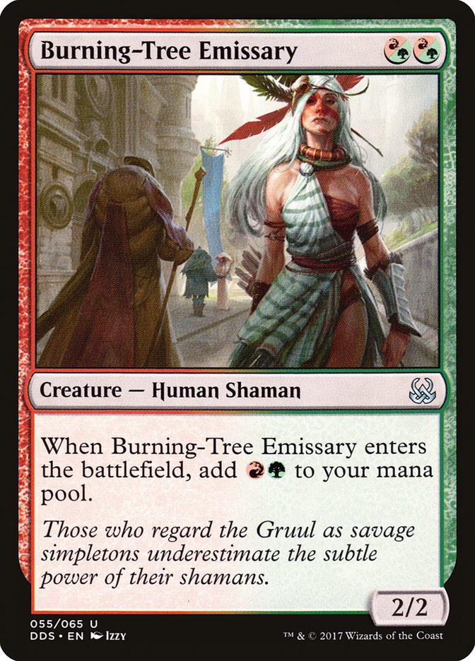 Burning-Tree Emissary [Duel Decks: Mind vs. Might] | A1Comics