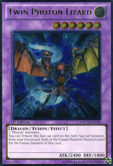 Twin Photon Lizard [ORCS-EN039] Ultimate Rare | A1Comics