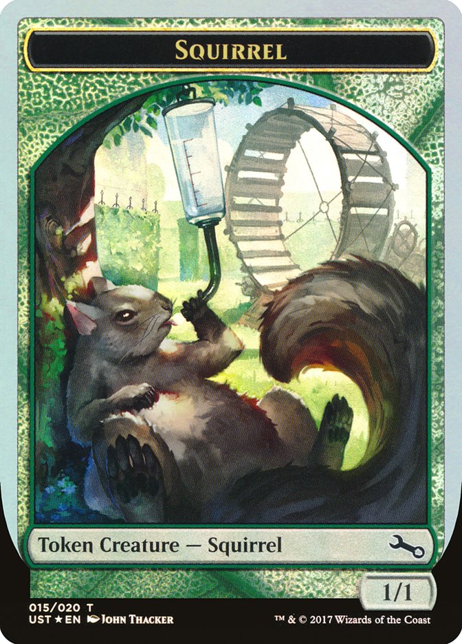 Squirrel Token [Unstable Tokens] | A1Comics