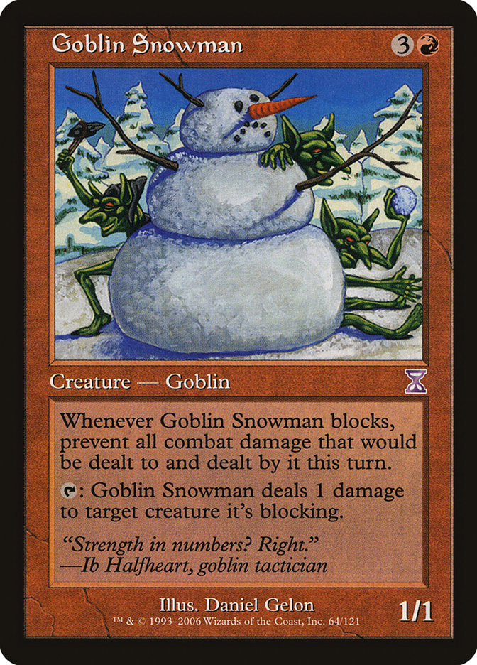 Goblin Snowman [Time Spiral Timeshifted] | A1Comics