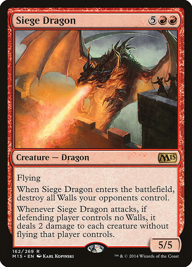 Siege Dragon [Magic 2015] | A1Comics