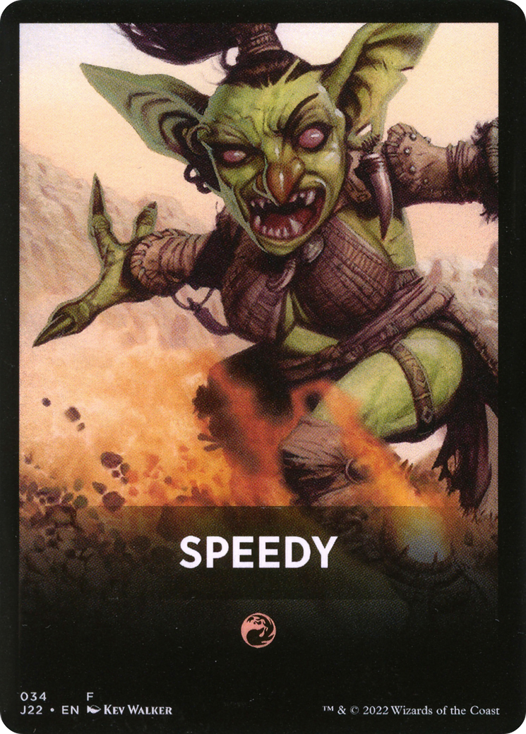 Speedy Theme Card [Jumpstart 2022 Front Cards] | A1Comics