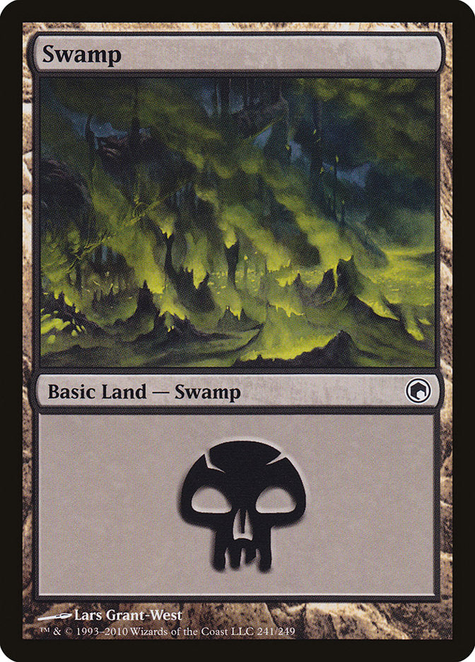 Swamp (241) [Scars of Mirrodin] | A1Comics