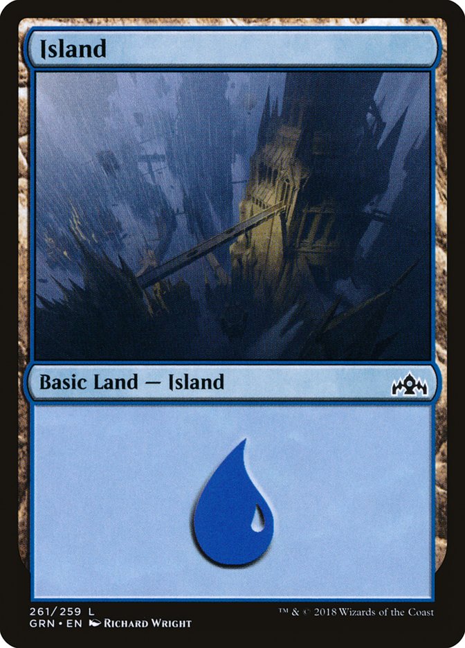 Island (261) [Guilds of Ravnica] | A1Comics