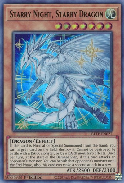 Starry Night, Starry Dragon [GFTP-EN027] Ultra Rare | A1Comics