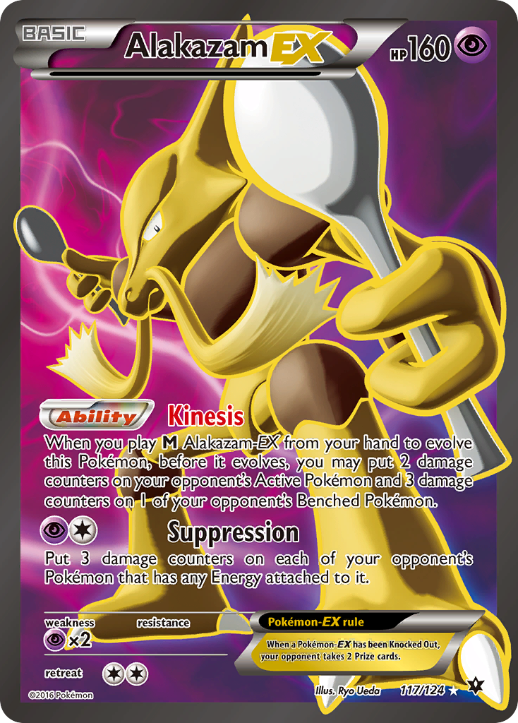 Alakazam EX (117/124) [XY: Fates Collide] | A1Comics