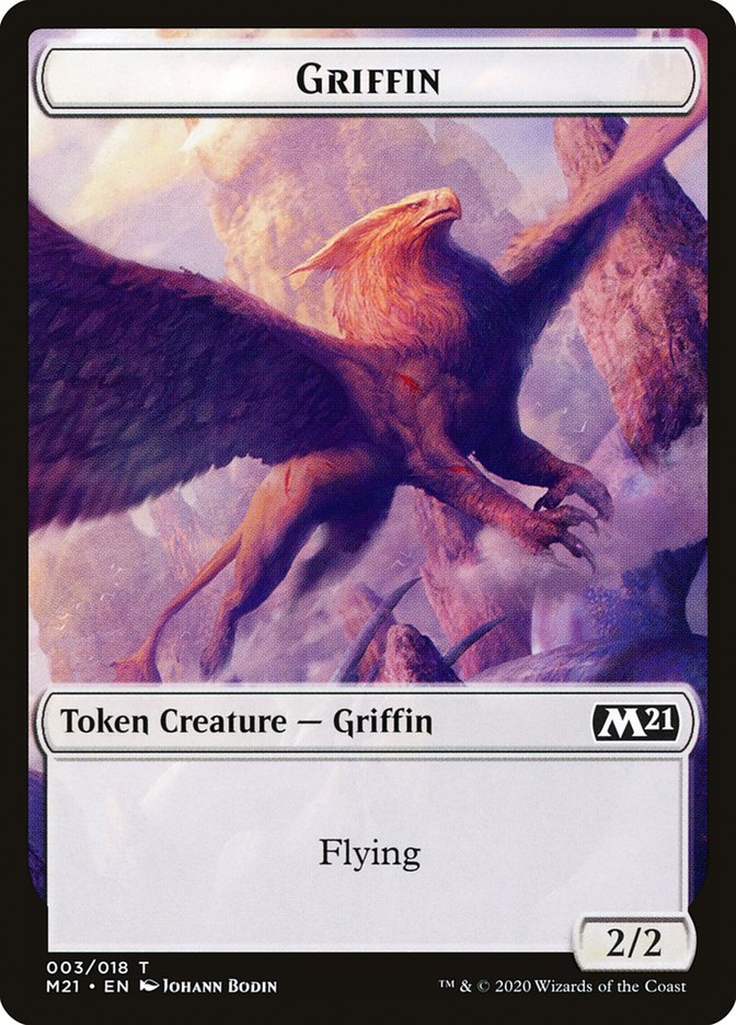 Griffin Token [Core Set 2021 Tokens] | A1Comics