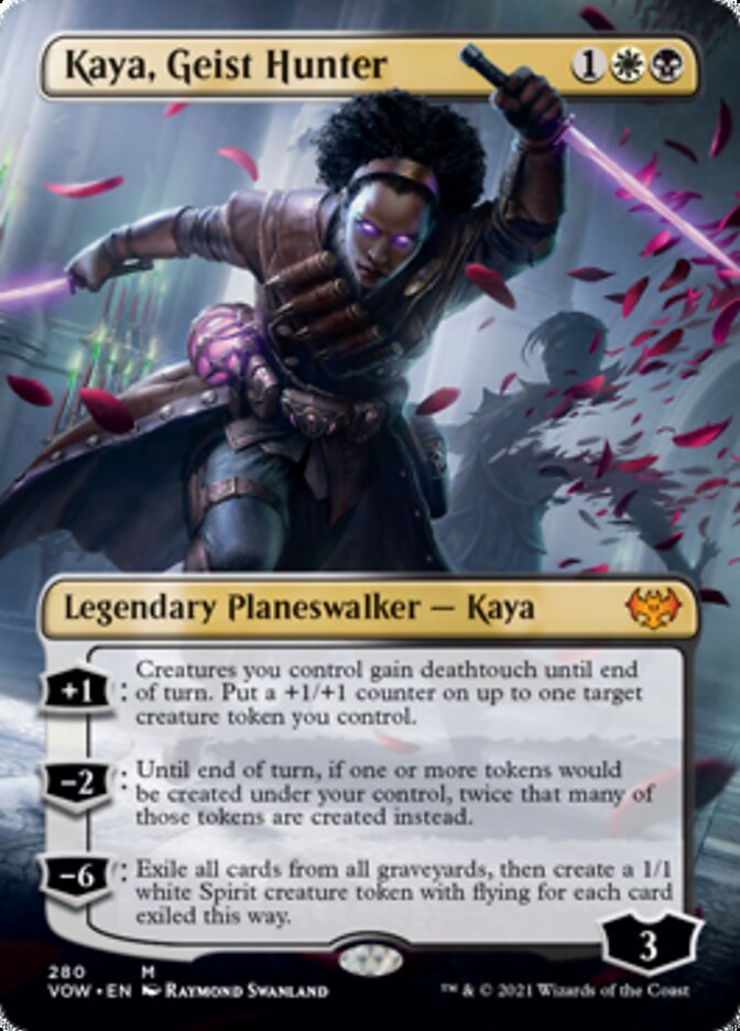 Kaya, Geist Hunter (Borderless) [Innistrad: Crimson Vow] | A1Comics