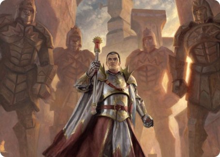 General Ferrous Rokiric Art Card [Modern Horizons 2 Art Series] | A1Comics