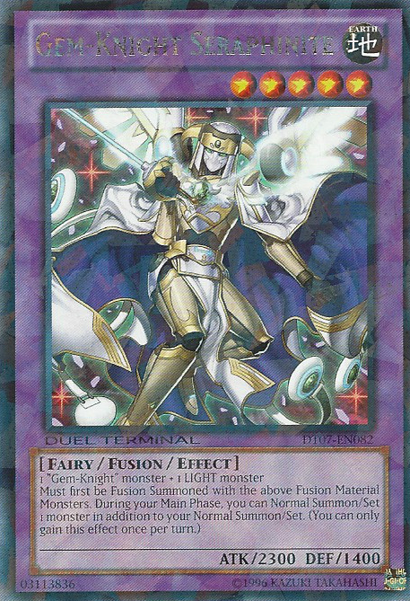 Gem-Knight Seraphinite [DT07-EN082] Rare | A1Comics