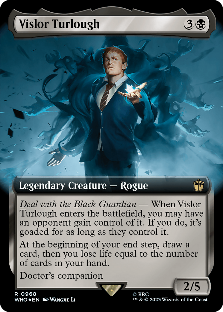 Vislor Turlough (Extended Art) (Surge Foil) [Doctor Who] | A1Comics