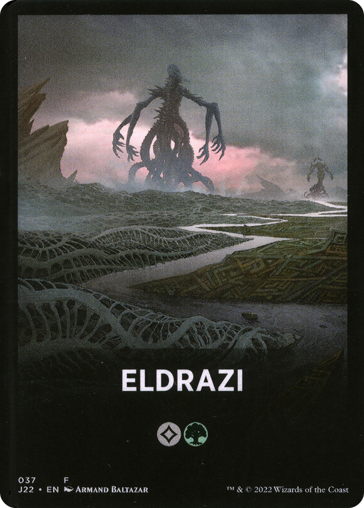 Eldrazi Theme Card [Jumpstart 2022 Front Cards] | A1Comics