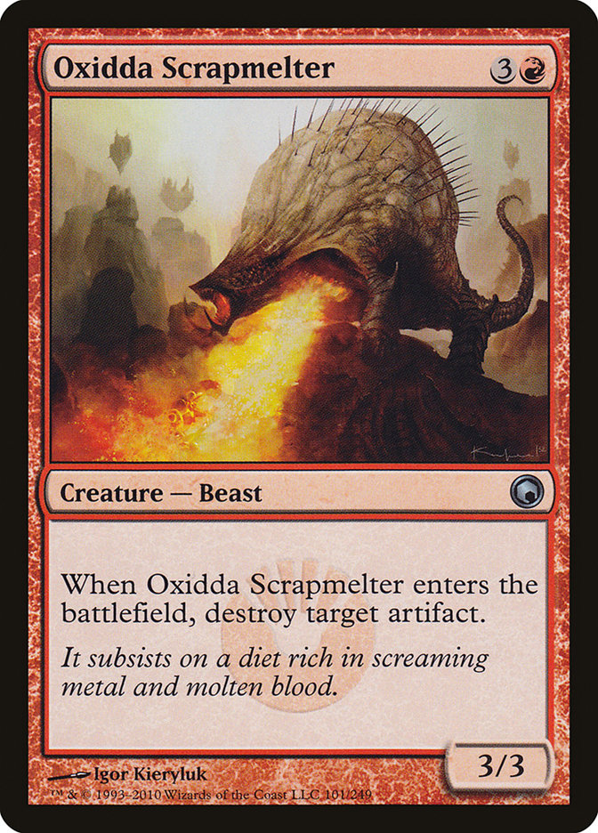 Oxidda Scrapmelter [Scars of Mirrodin] | A1Comics