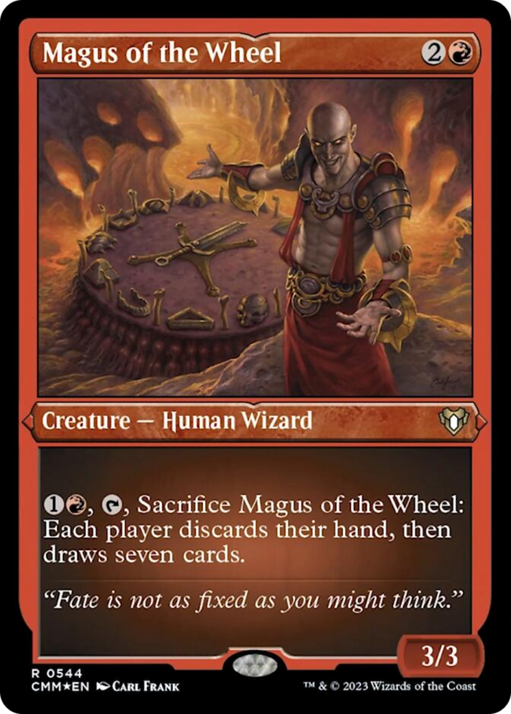 Magus of the Wheel (Foil Etched) [Commander Masters] | A1Comics