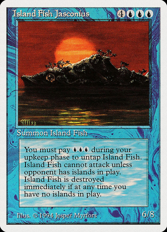 Island Fish Jasconius [Summer Magic / Edgar] | A1Comics