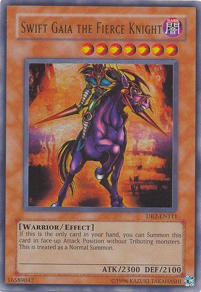 Swift Gaia the Fierce Knight [DB2-EN111] Ultra Rare | A1Comics