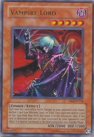 Vampire Lord [DB2-EN116] Ultra Rare | A1Comics