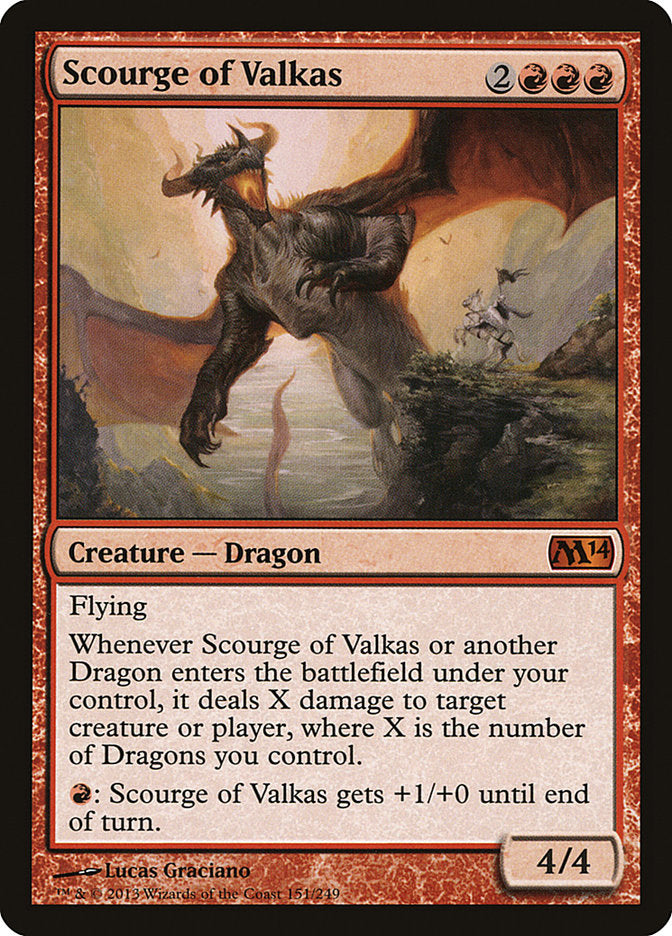 Scourge of Valkas [Magic 2014] | A1Comics