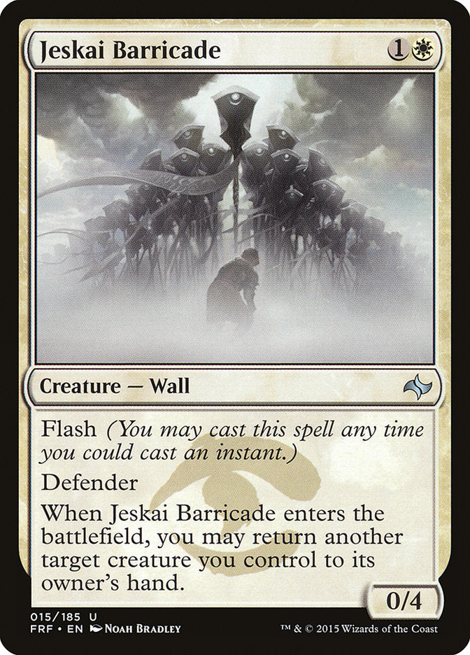 Jeskai Barricade [Fate Reforged] | A1Comics